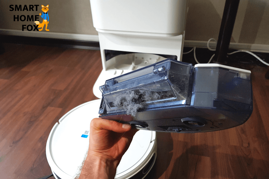 bac a poussiere aspirateur robot yeedi mop station